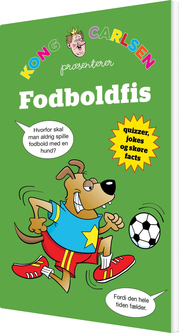 Kong Carlsen - Fodboldfis - 5 Stk - Kong Carlsen - Bog