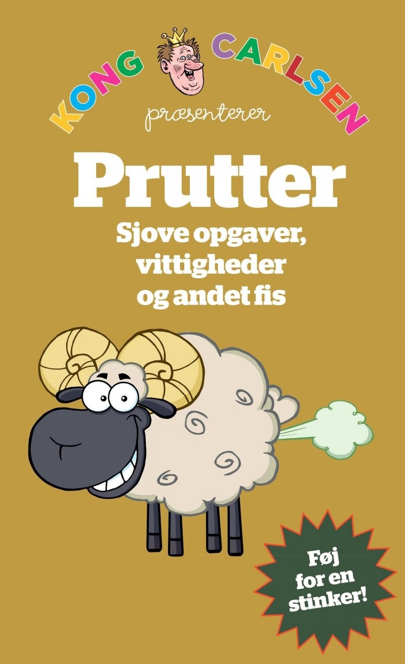 Kong Carlsen - Prutter: Sjove Opgaver, Vittigheder Og Andet Fis - 5 Stk - Kong Carlsen - Bog