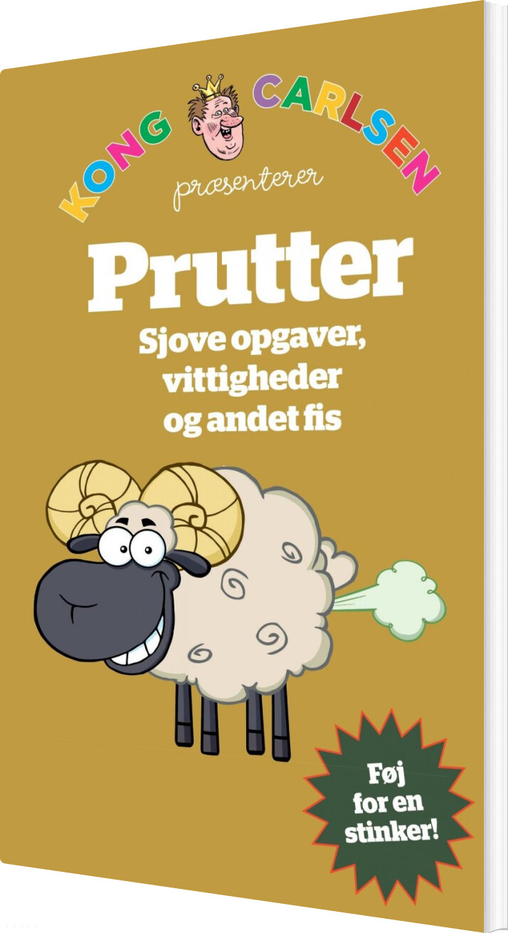 Prutter - Sjove Opgaver, Vittigheder Og Andet Fis - 5 Stk. - Kong Carlsen - Bog