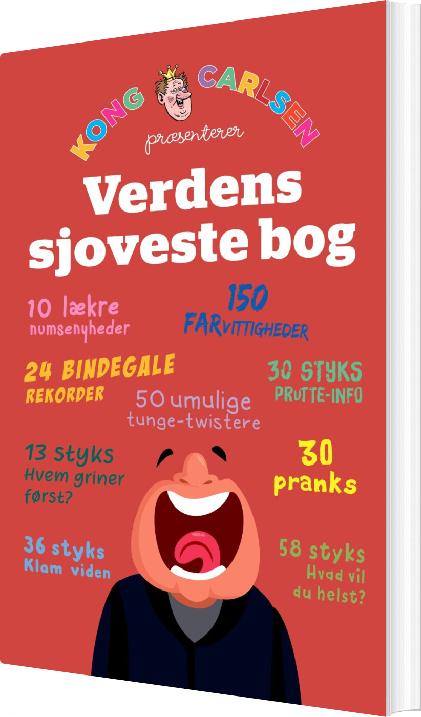 Kong Carlsen - Verdens Sjoveste Bog - Bog