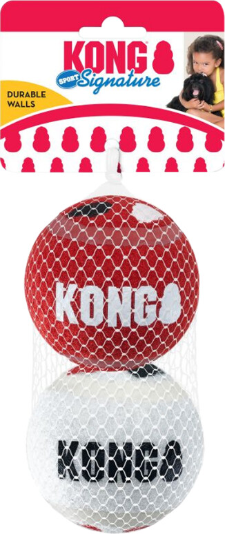 Se Kong - Bolde Til Hund - Signature Sport - 8 Cm - 2 Stk hos Gucca.dk