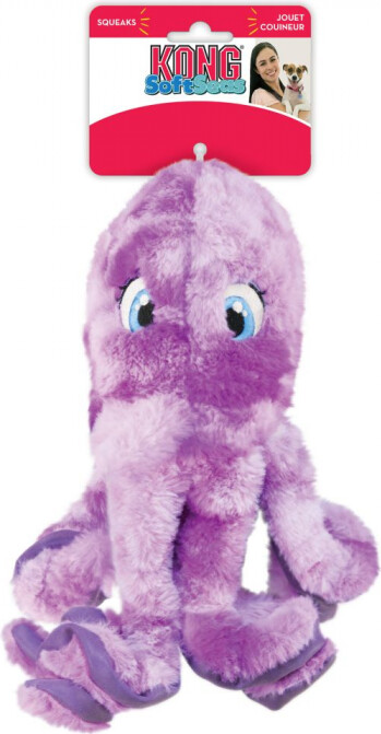 Se Kong - Hundelegetøj - Bamse - Softseas Octopus - Large hos Gucca.dk