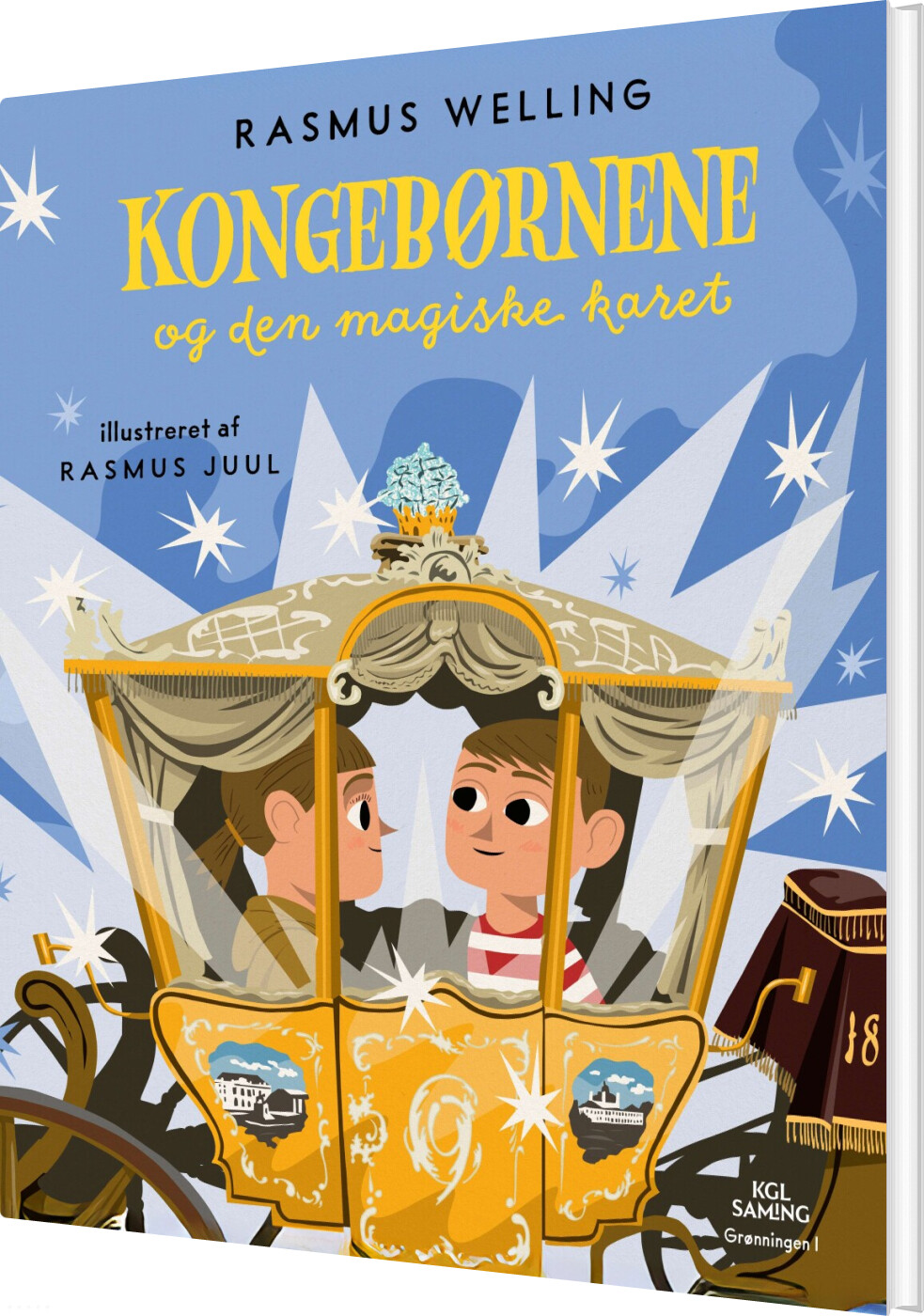 Kongebørnene Og Den Magiske Karet - Rasmus Welling - Bog