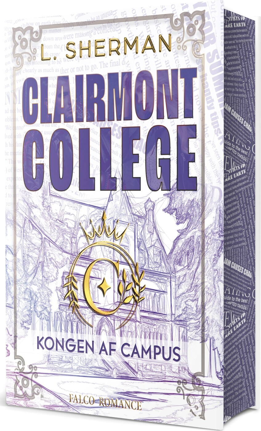 Kongen Af Campus - Sprayed Edges - L. Sherman - Bog