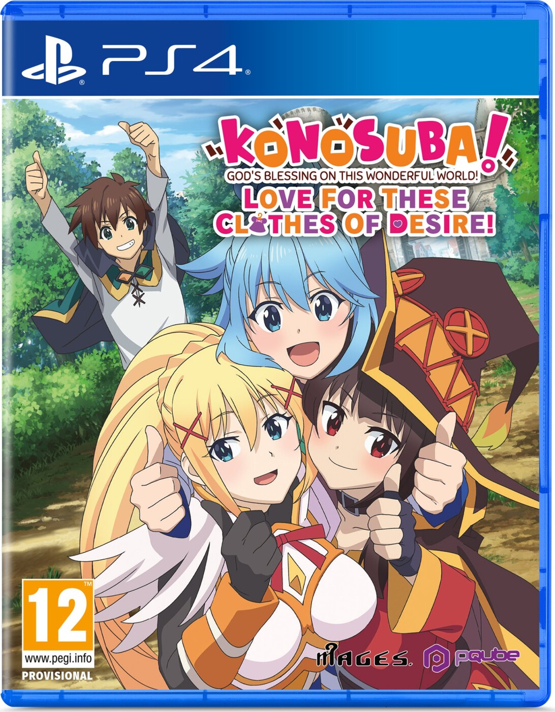Konosuba: God's Blessing On This Wonderful World! Love For These Clothes Of Desire - PS4