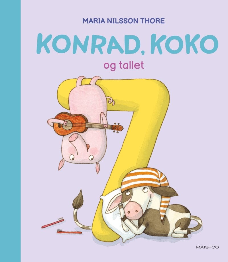 Konrad, Koko Og Tallet 7 - Maria Nilsson Thore - Bog