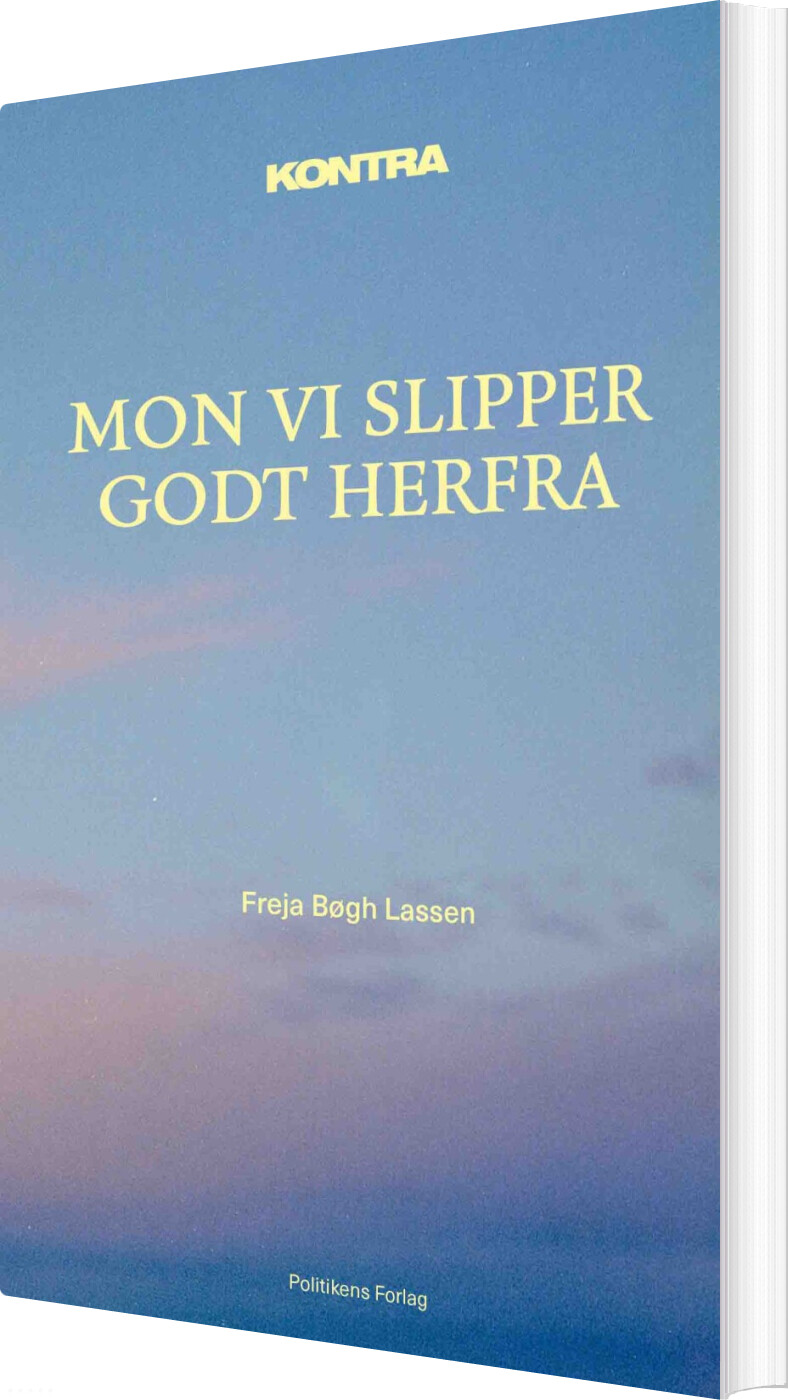 Billede af Kontra - Mon Vi Slipper Godt Herfra - Freja Bøgh Lassen - Bog