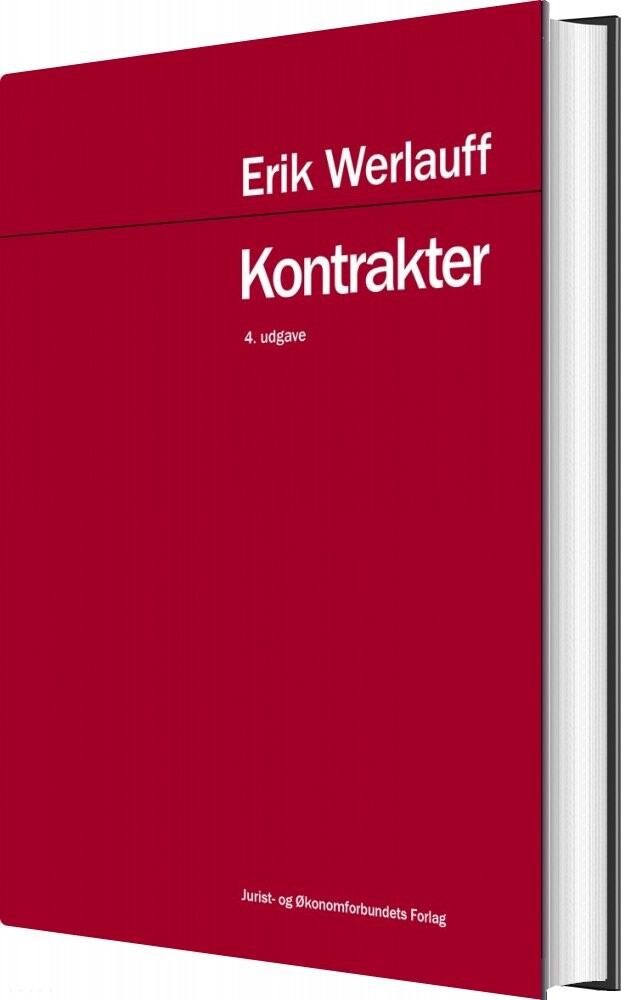 Billede af Kontrakter - Erik Werlauff - Bog
