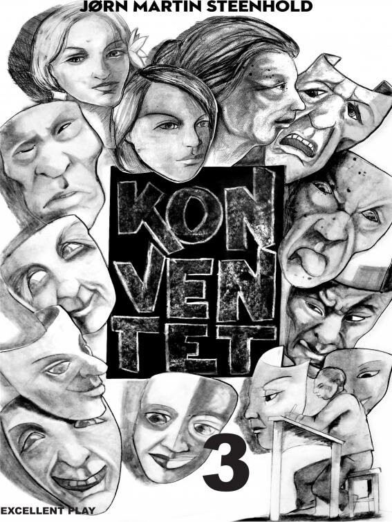 Billede af Konventet 3 - Jørn Martin Steenhold - Bog