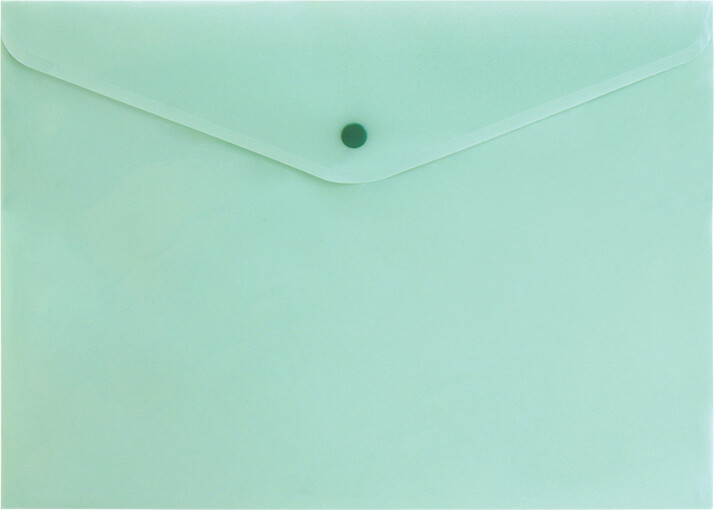 Plast Konvolutter - C4 - 12 Stk. - Pastel Grøn - Spree