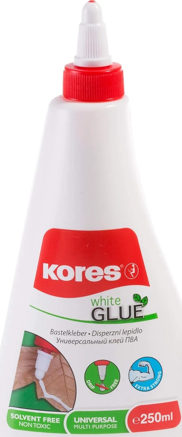 Kores - Hvid Lim 250ml