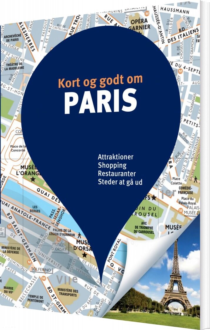 Billede af Kort Og Godt Om Paris - Diverse - Bog