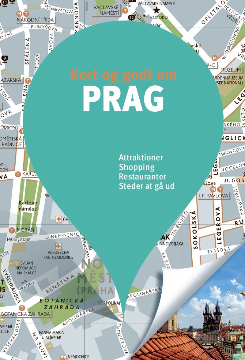 Billede af Kort Og Godt Om Prag - Diverse - Bog
