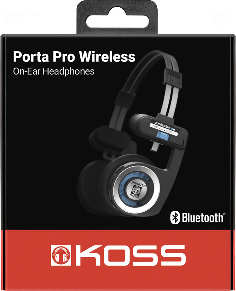 Koss - Høretelefon Portapro Trådløs 2.0 On-ear - Black