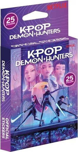K POP Demon Hunters Multipack 25 Stickers