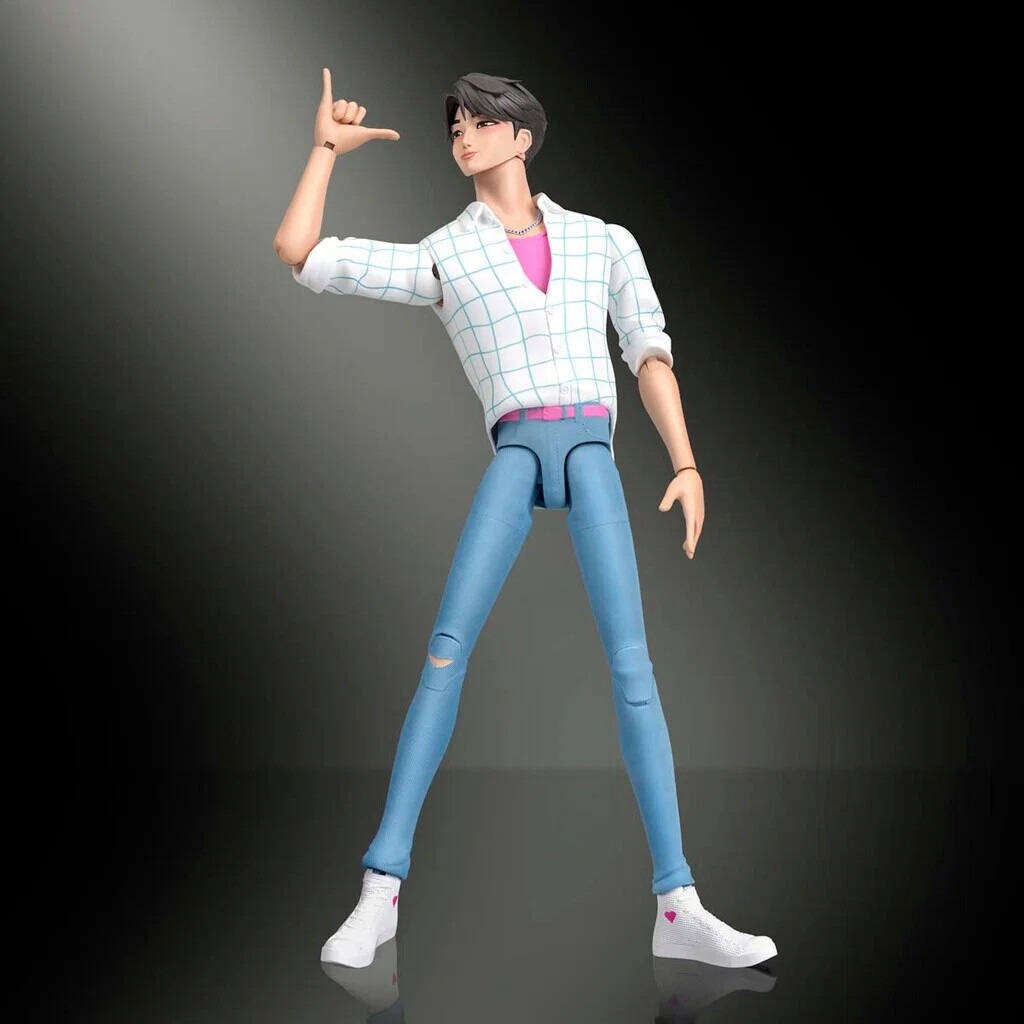 K-pop Demon Hunters - Jinu Action Dukke - 17 Cm - Mattel