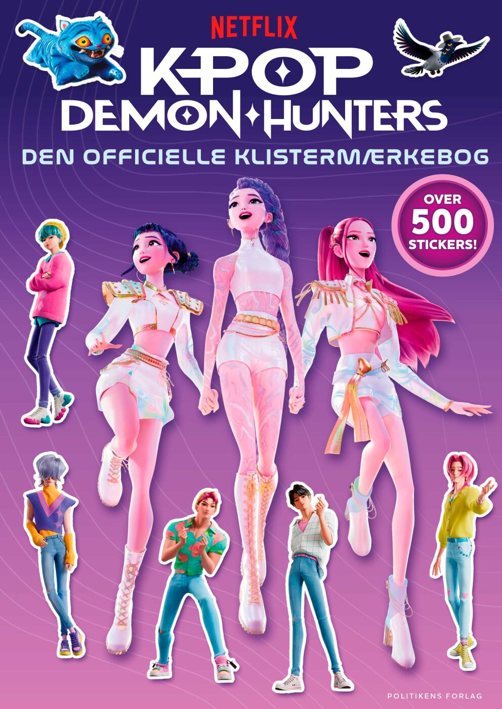 Kpop Demon Hunters: Den Officielle Klistermærkebog - Bog