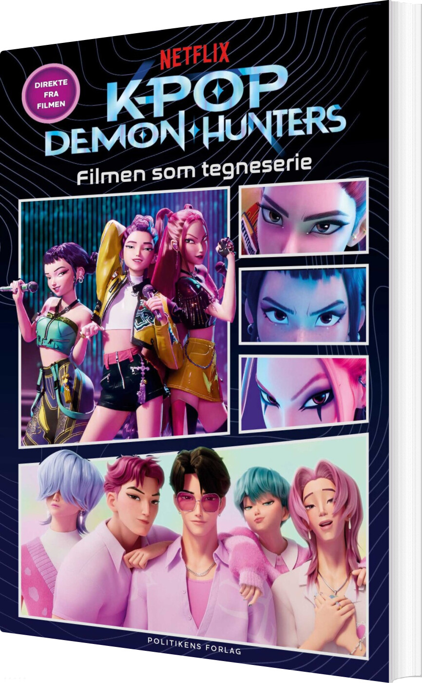 Kpop Demon Hunters: Filmen Som Tegneserie - Bog