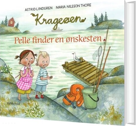 Billede af Krageøen. Pelle Finder En ønskesten - Astrid Lindgren - Bog hos Gucca.dk