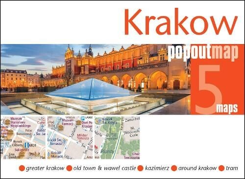 Krakow Popout Map - Popout Map - English Book