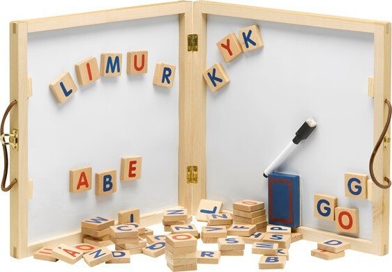 Krea Tavle / Whiteboard Med Magnet Bogstaver
