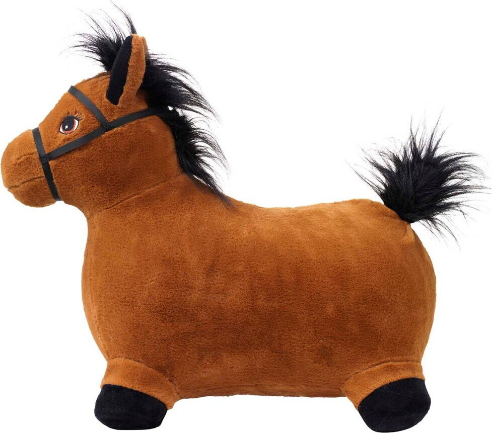 Krea Hop And Bounce Plush Horse, Brown (36-2032)