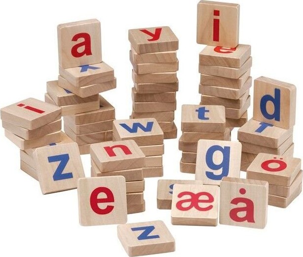 Krea Magnet Bogstaver I Træ Til Magnettavle