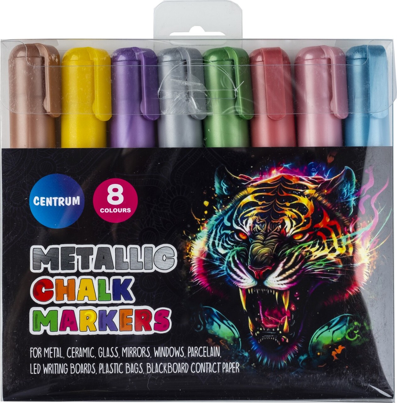 Kridtmarker 3-5 Mm - 8 Stk Etui - Centrum