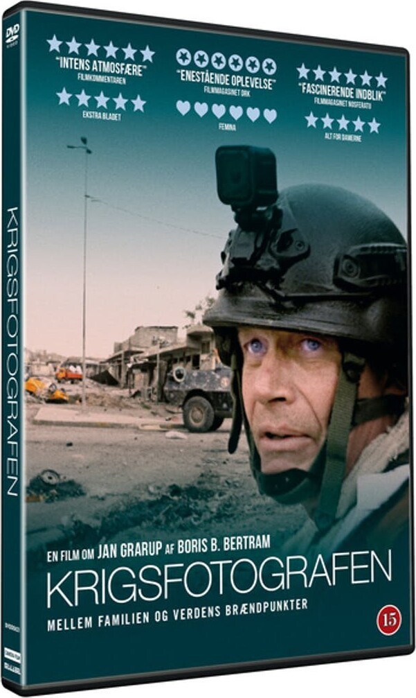 Krigsfotografen - Jan Grarup Dokumentar - DVD - Film
