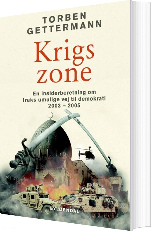 Billede af Krigszone - Torben Gettermann - Bog