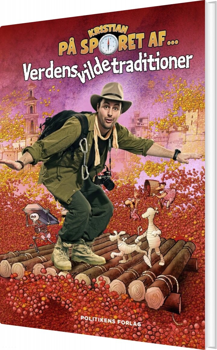 Billede af Kristian På Sporet Af Verdens Vilde Traditioner - Kristian Gintberg - Bog