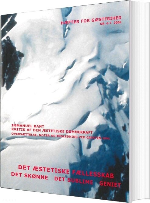 Kritik Af Den æstetiske Dømmekraft - Immanuel Kant - Bog