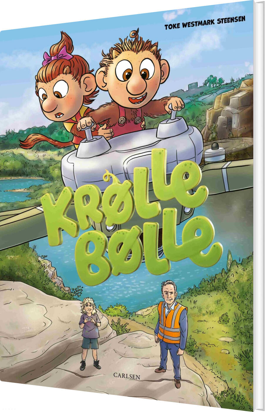 Krølle Bølle - Toke Westmark Steensen - Bog