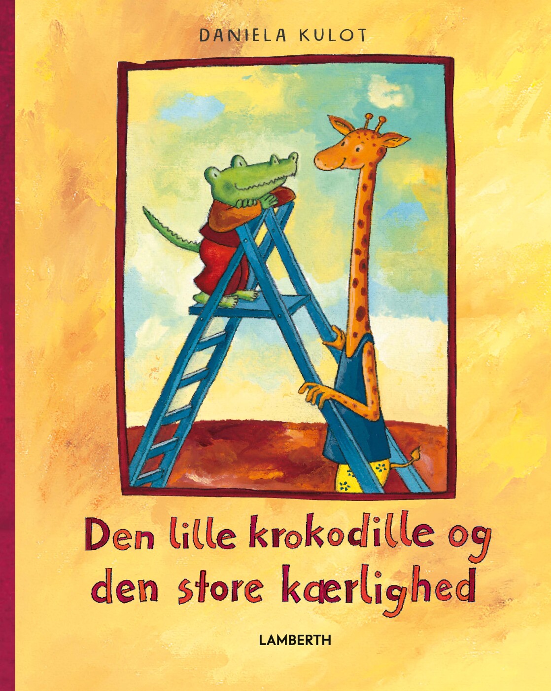 Den Lille Krokodille Og Den Store Kærlighed - Daniela Kulot - Bog