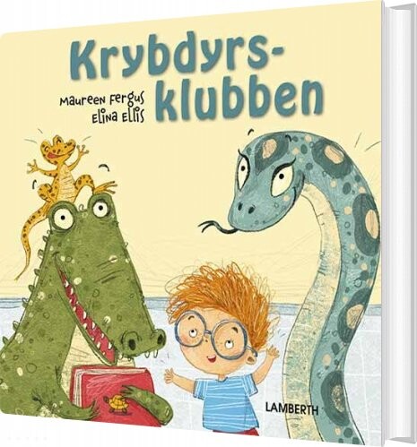 Krybdyrsklubben - Maureen Fergus - Bog