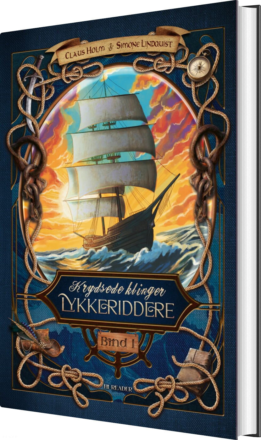 Lykkeriddere - Krydsede Klinger - Claus Holm - Bog
