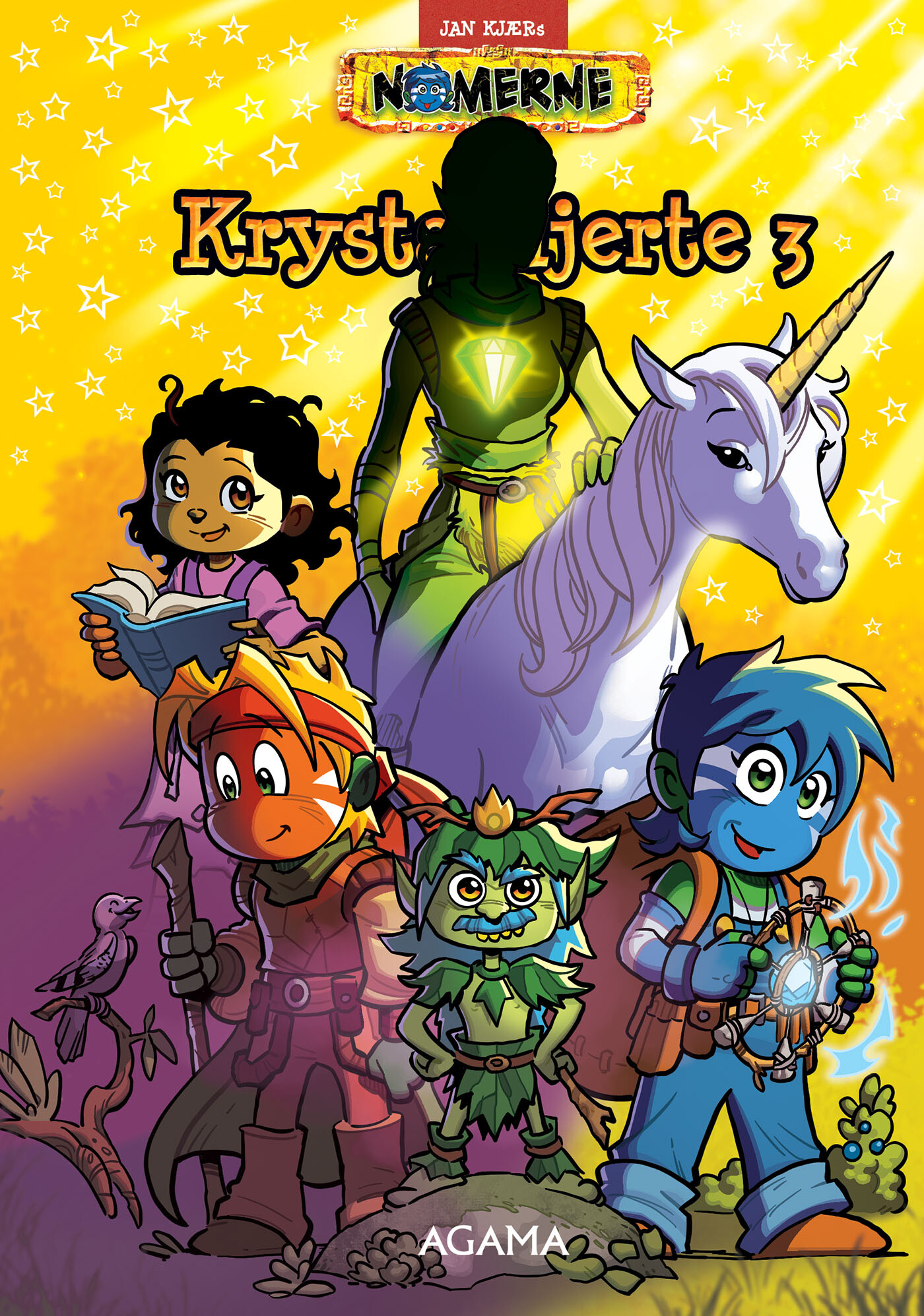 Billede af Nomerne: Krystalhjerte 3 - Lix23 - Jan Kjær - Bog