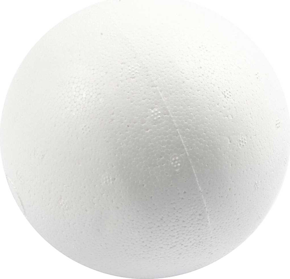 Kugle - ø 12 Cm - Hvid - 25 Stk./ 1 Ps. billede