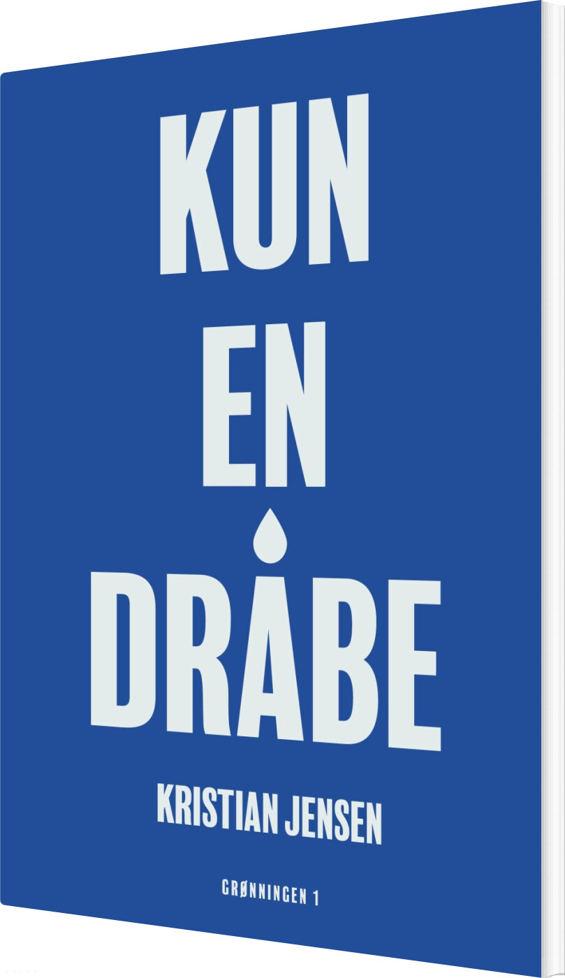 Billede af Kun En Dråbe - Kristian Jensen - Bog