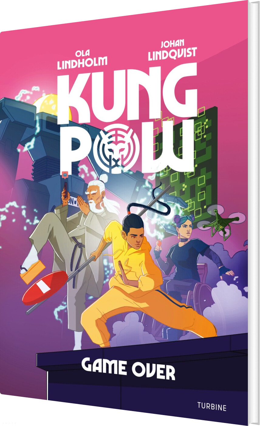 Billede af Kung Pow - Game Over - Ola Lindholm - Bog