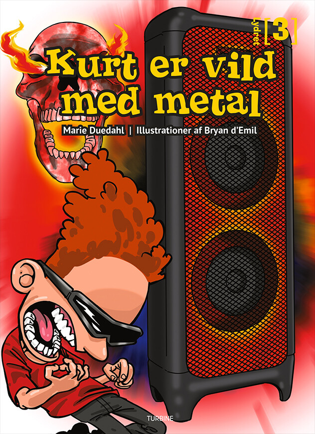 Billede af Kurt Er Vild Med Metal - Marie Duedahl - Bog