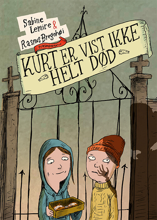 Billede af Kurt Er Vist Ikke Helt Død - Sabine Lemire - Tegneserie hos Gucca.dk