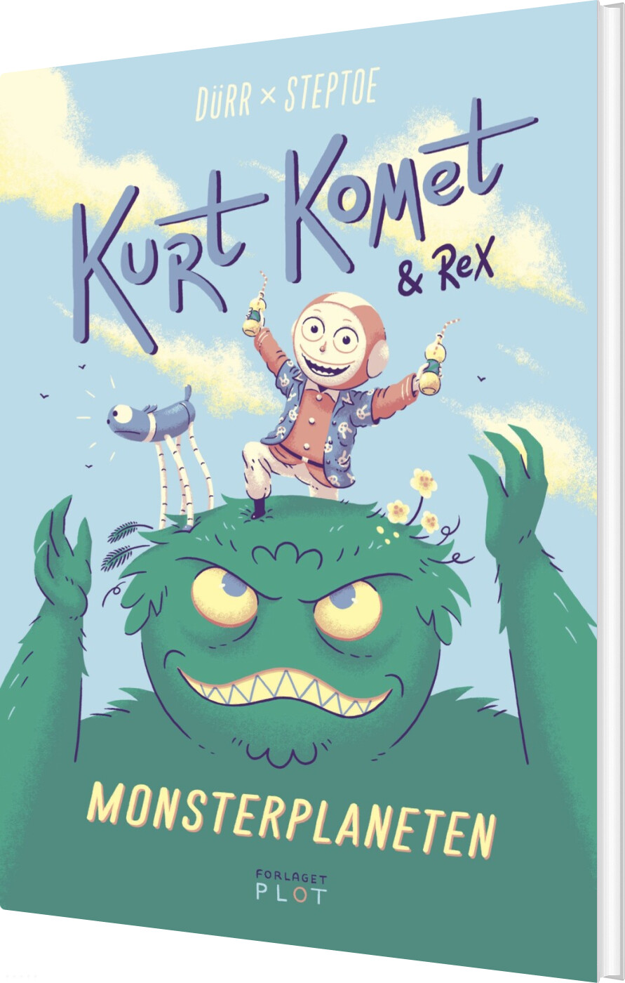 Billede af Kurt Komet Og Rex - Monsterplaneten - Morten Dürr - Bog