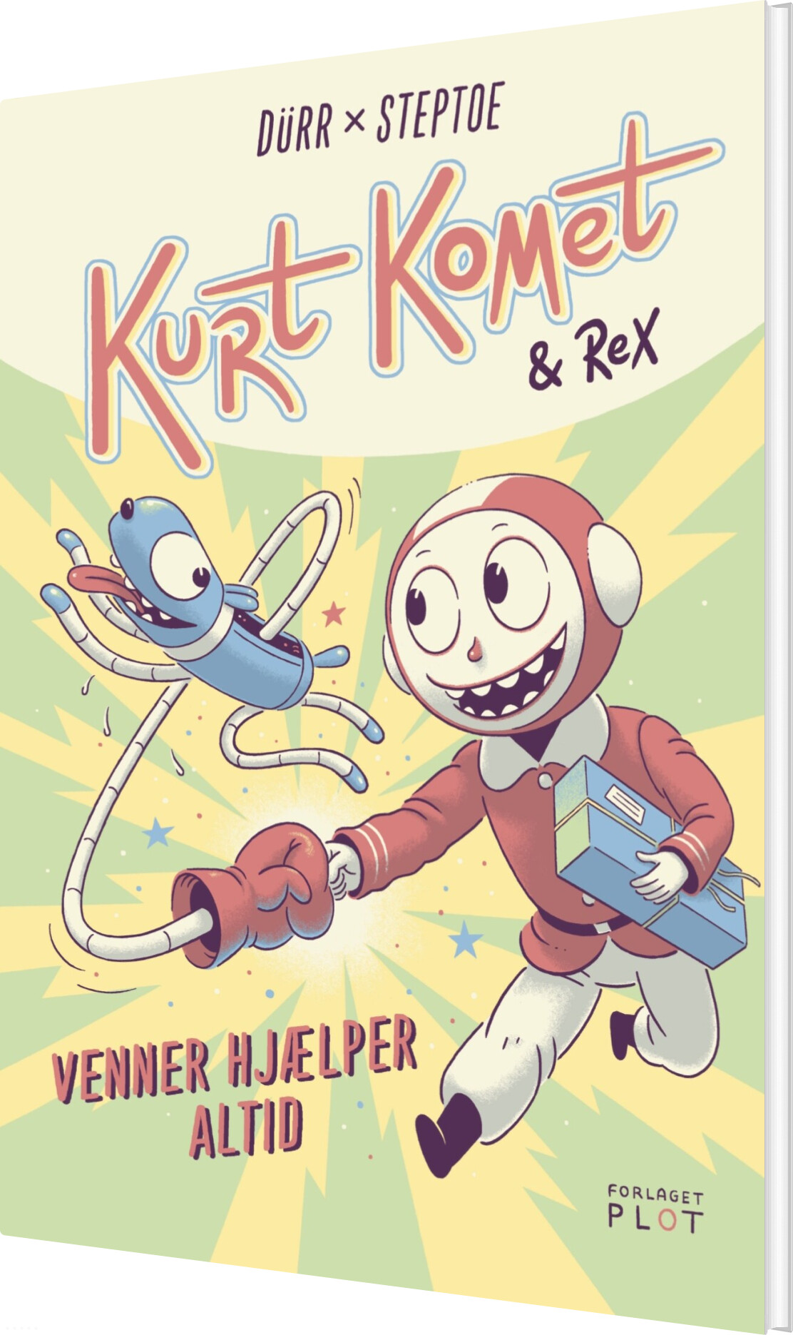 Kurt Komet Og Rex - Venner Hjælper Altid - Morten Dürr - Bog