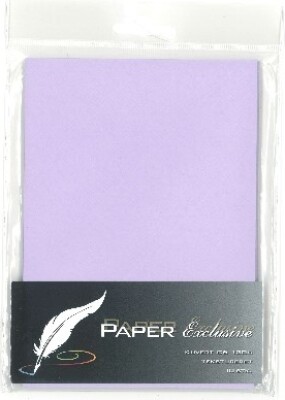 Billede af Kuvert C6 120g Violet Tekstureret 10stk. - 937 - Paper Exclusive