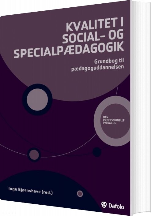Billede af Kvalitet I Social- Og Specialpædagogik - Inge Andrea Bjørnshave - Bog