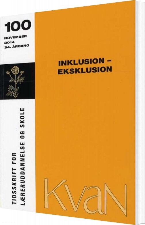 Billede af Kvan 100 - Inklusion - Eksklusion - Niels Ploug - Bog