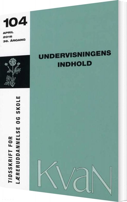 Billede af Kvan 104: Undervisningens Indhold - Jens Raahauge - Bog