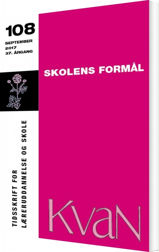 Billede af Kvan 108: Skolens Formål - Jens Erik Kristensen - Bog