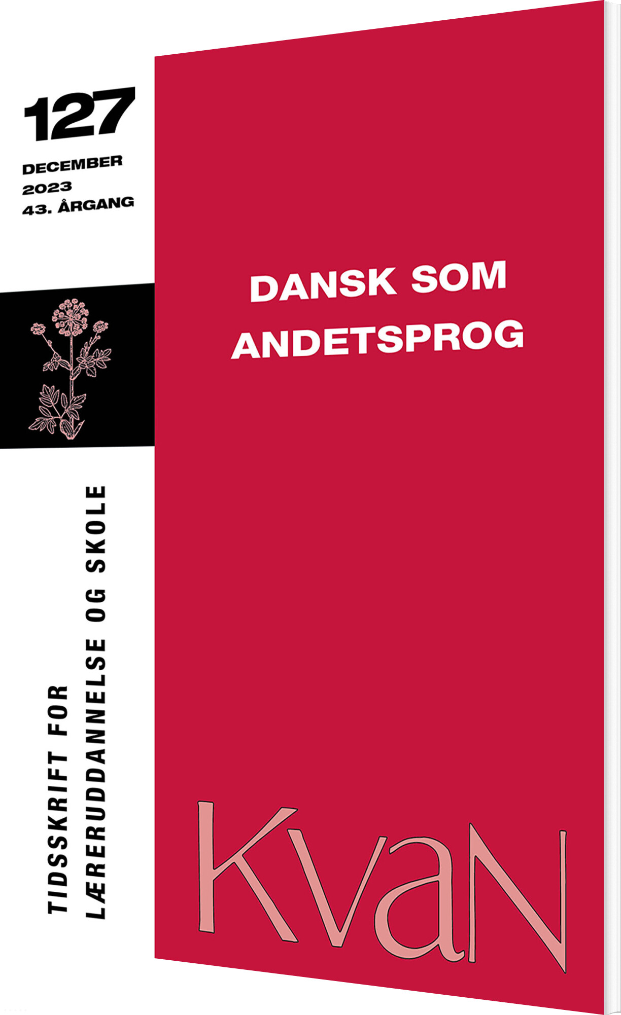 Billede af Kvan 127 - Dansk Som Andetsprog - Bergthora Kristjansdottir - Bog